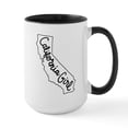 thumbnail image 1 of CafePress - California Girl - 15 oz Ceramic Large White Novelty Mug, 1 of 4