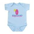 thumbnail image 1 of CafePress - California Girl Baby Bodysuit Pink Surfboard W/Sun - Baby Light Bodysuit, Size Newborn - 24 Months, 1 of 4