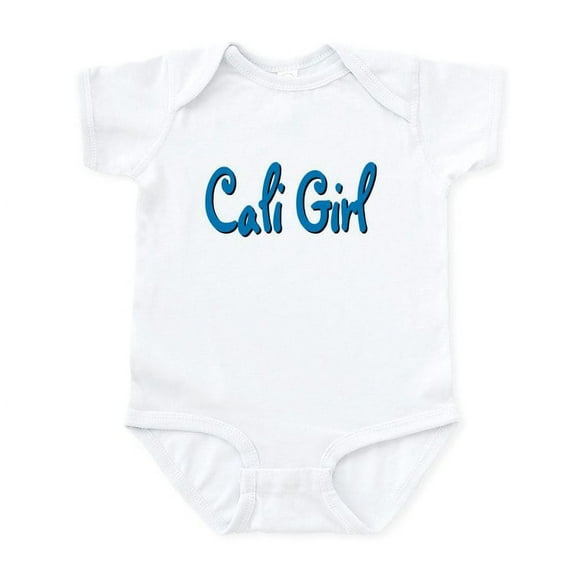 CafePress - California Girl Infant Bodysuit - Baby Light Bodysuit, Size Newborn - 24 Months