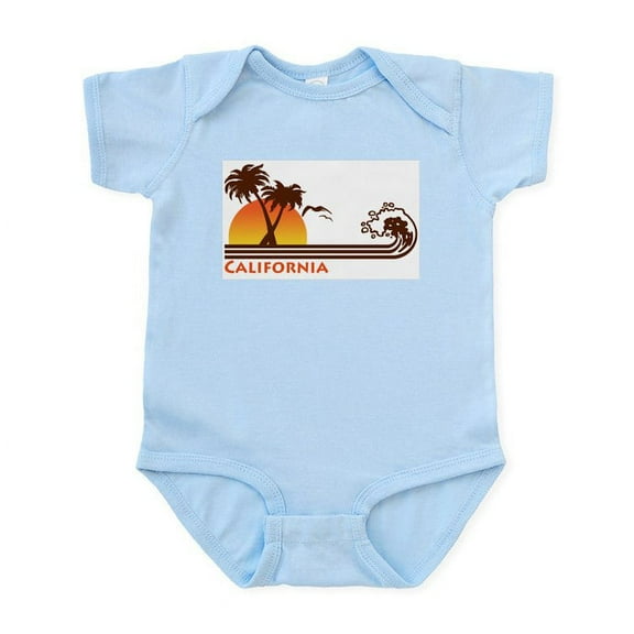CafePress - California Infant Bodysuit - Baby Light Bodysuit