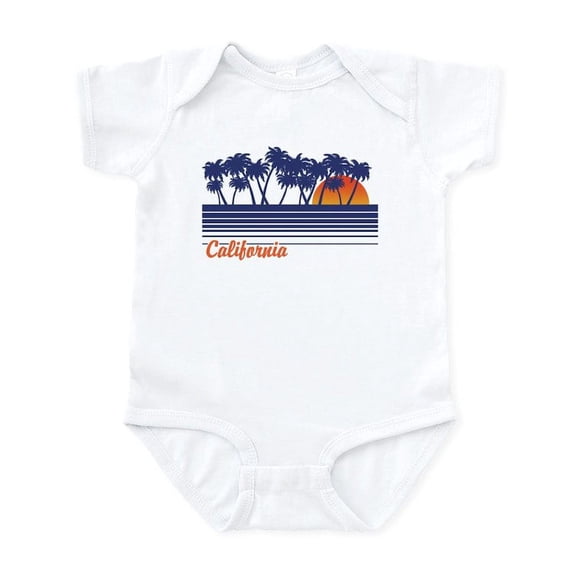 CafePress - California Infant Bodysuit - Baby Light Bodysuit