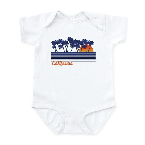 CafePress - California Infant Bodysuit - Baby Light Bodysuit