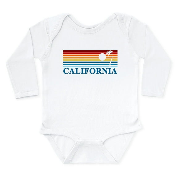 CafePress - California Long Sleeve Infant Bodysuit - Long Sleeve Cotton Baby Bodysuit