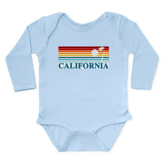CafePress - California Long Sleeve Infant Bodysuit - Long Sleeve Cotton Baby Bodysuit