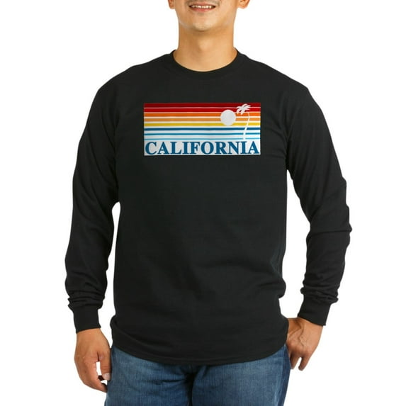 CafePress - California Long Sleeve T Shirt - Long Sleeve Dark T-Shirt