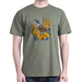 thumbnail image 1 of CafePress - California Quail And Golden Poppy T Shirt - Men's Classic Graphic Cotton T-Shirt, 1 of 4