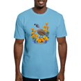 thumbnail image 1 of CafePress - California Quail And Golden Poppy T Shirt - Fitted T-Shirt, Vintage Fit Soft Cotton Tee, 1 of 4
