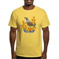 thumbnail image 1 of CafePress - California Quail And Golden Poppy T Shirt - Light T-Shirt - CP, 1 of 4