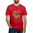 thumbnail image 1 of CafePress - California Quail And Golden Poppy T Shirt - Men's Fitted T-Shirt, 1 of 4