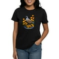 thumbnail image 1 of CafePress - California Quail And Golden Poppy T Shirt - Women's Traditional Fit Dark T-Shirt, 1 of 4