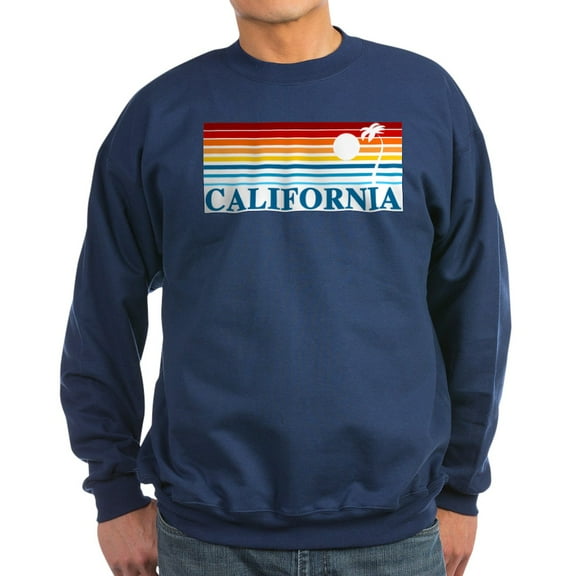 CafePress - California Sweatshirt - Classic Crew Neck Sweatshirt