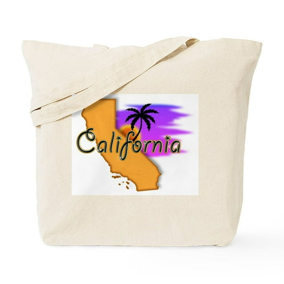 CafePress - California Tote Bag - Unisex Canvas Tote Bag, Beige, 1-Piece