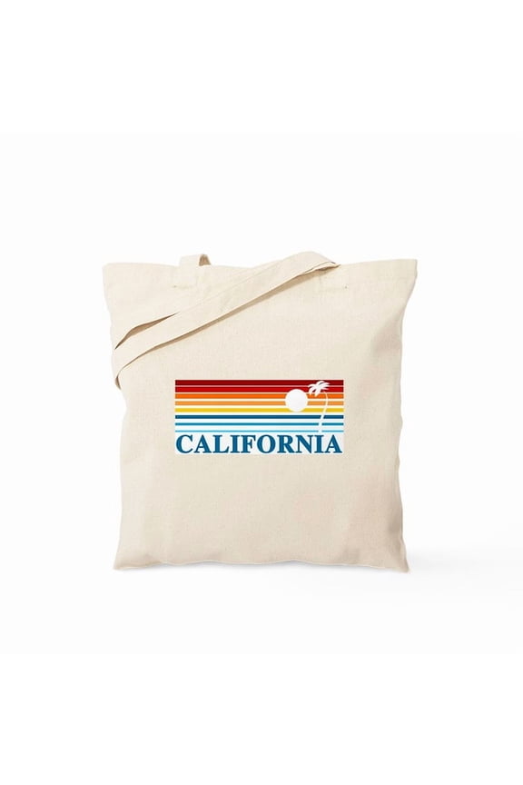 - California Tote Bag - Unisex Canvas Tote Bag, Beige, 1-Piece