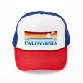 thumbnail image 1 of CafePress - California - Adjustable Unisex Printed Trucker Hat with Mesh Back, 1 of 10