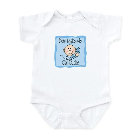 CafePress - Call Bubbe Infant Bodysuit - Baby Light Bodysuit, Size Newborn - 24 Months