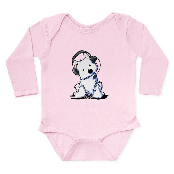 CafePress - Call Center Westie Long Sleeve Infant Bodysuit - Long Sleeve Cotton Baby Bodysuit