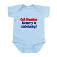 thumbnail image 1 of CafePress - Call Grandma. Mommy Is Misbehaving. Body Suit - Baby Light Bodysuit, Size Newborn - 24 Months, 1 of 4