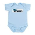 thumbnail image 1 of CafePress - Call My Agent Infant Creeper - Baby Light Bodysuit, Size Newborn - 24 Months, 1 of 4