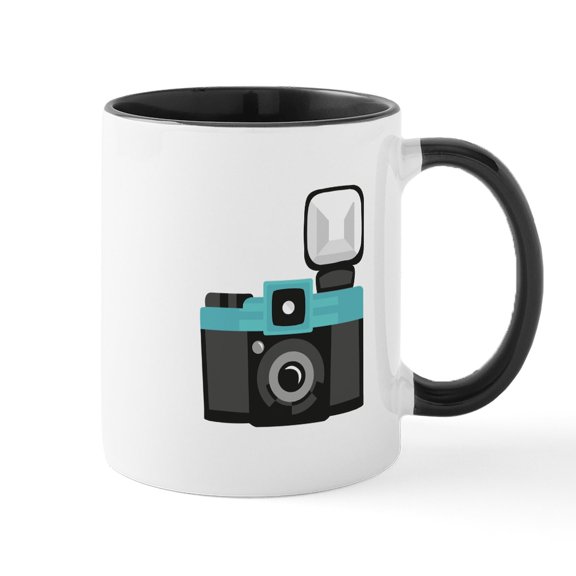 CafePress - Camera Mugs - 11 oz Ceramic Mug - Novelty Coffee Tea Cup