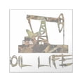thumbnail image 1 of CafePress - Camo Oil Life Sticker - Square Sticker 3" x 3", 1 of 1