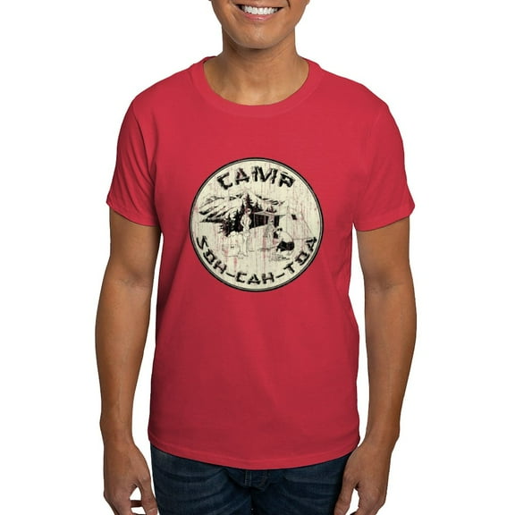 CafePress - Camp Soh Cah Toa T Shirt - Men's Classic Graphic Cotton T-Shirt