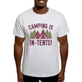 thumbnail image 1 of CafePress - Camping Is In Tents! T Shirt - Men's Classic Graphic T-Shirt, 1 of 4
