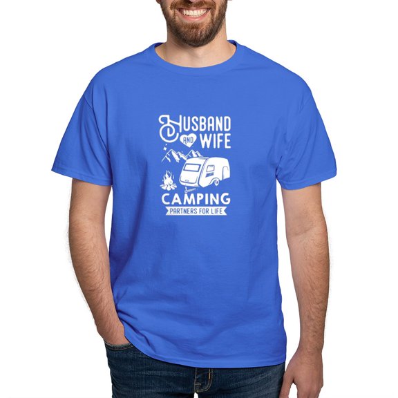 CafePress - Camping Partners For Life T Shirt - Men's Classic Graphic Cotton T-Shirt