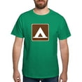 thumbnail image 1 of CafePress - Camping Tent Sign Dark T Shirt - Men's Classic Graphic Cotton T-Shirt, 1 of 4