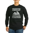 thumbnail image 1 of CafePress - Camping With A Chance Of Drinking Long Sleeve T Sh - Long Sleeve Dark T-Shirt, 1 of 4