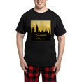 thumbnail image 1 of CafePress - Canada 150 Years! Pajamas - Men's Dark Loose Fit Cotton Pajama Set, 1 of 7
