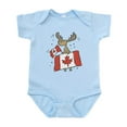 thumbnail image 1 of CafePress - Canada Day Moose Infant Bodysuit - Baby Light Bodysuit, Size Newborn - 24 Months, 1 of 4