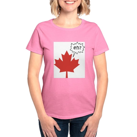 CafePress - Canada EH? Women's T Shirt - Women's Traditional Fit Dark T-Shirt