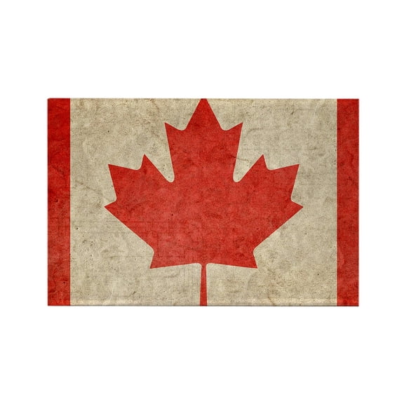 CafePress - Canada Faded Shoulder - Rectangle Magnet, 2"x3" Refrigerator Magnet
