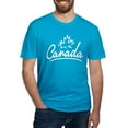 thumbnail image 1 of CafePress - Canada Leaf Script Men's Fitted T Shirt (Dark) - Men's Fitted T-Shirt, 1 of 4