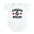 thumbnail image 1 of CafePress - Canadian Boxing Infant Bodysuit - Baby Light Bodysuit, Size Newborn - 24 Months, 1 of 4