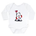 thumbnail image 1 of CafePress - Canadian Kiniart Westi Long Sleeve Infant Bodysuit - Long Sleeve Cotton Baby Bodysuit, 1 of 4