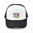 thumbnail image 1 of CafePress - Canadian Provinces - Adjustable Unisex Printed Trucker Hat with Mesh Back, 1 of 8