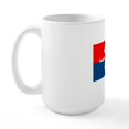 thumbnail image 1 of CafePress - Canadien Francais (Card) Large Mug - 15 oz Ceramic Large White Novelty Mug, 1 of 6