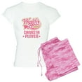thumbnail image 1 of CafePress - Canasta Player WB Pajamas - Women's Short Sleeve Print T-Shirt and Pants Light Cotton Pajama Set, 1 of 7