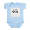thumbnail image 1 of CafePress - Cancer...Been There, Beat That' Infant Bodysuit - Baby Light Bodysuit, Size Newborn - 24 Months, 1 of 4
