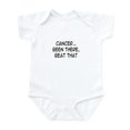 thumbnail image 1 of CafePress - Cancer...Been There, Beat That' Infant Bodysuit - Baby Light Bodysuit, Size Newborn - 24 Months, 1 of 4