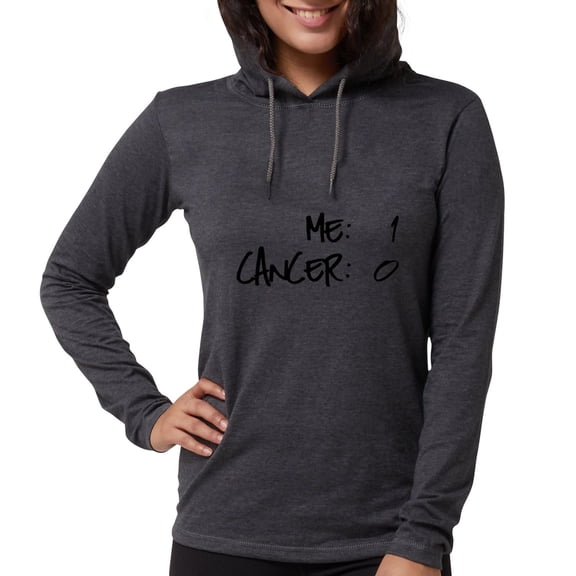 CafePress - Cancer Survivor Humor Long Sleeve T Shirt - Womens Hooded Shirt
