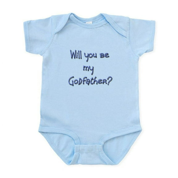 CafePress - Candaa Will You Be My Godfather Infant Bodysuit - Baby Light Bodysuit, Size Newborn - 24 Months