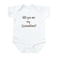 thumbnail image 1 of CafePress - Candaa Will You Be My Godmother Infant Bodysuit - Baby Light Bodysuit, Size Newborn - 24 Months, 1 of 4