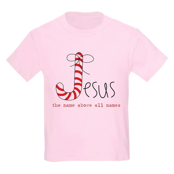 CafePress - Candy Cane Kids Light T Shirt - Light T-Shirt Kids XS-XL