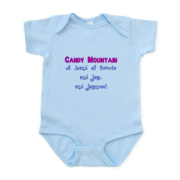 CafePress - Candy Mountain Infant Bodysuit - Baby Light Bodysuit, Size Newborn - 24 Months