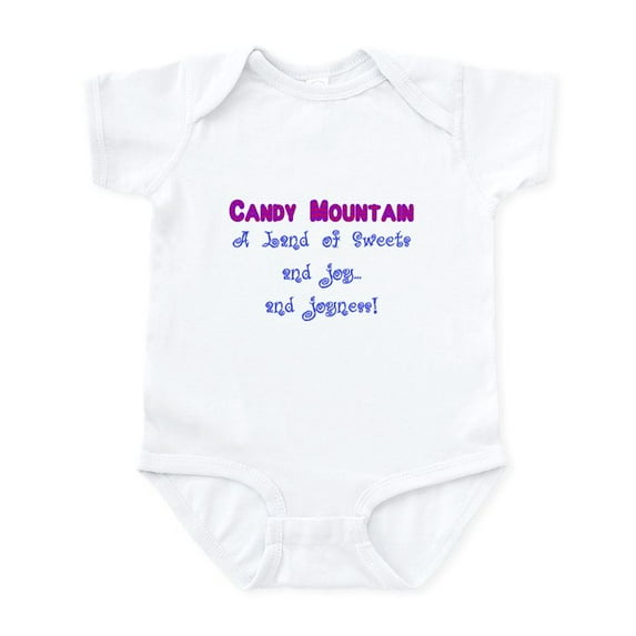 CafePress - Candy Mountain Infant Bodysuit - Baby Light Bodysuit, Size Newborn - 24 Months