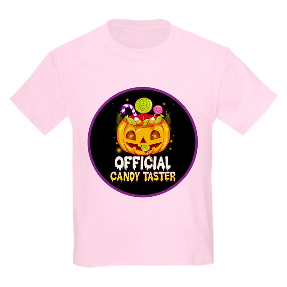 CafePress - Candy Taster Halloween T Shirt - Light Classic Kids Graphic, Short Sleeve T-Shirt, Sizes XS-XL