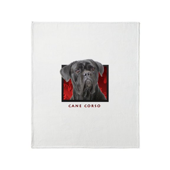 CafePress - Cane Corso Throw Blanket - Soft Fleece Throw Blanket, 50"x60" for All Ages