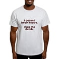 thumbnail image 1 of CafePress - Cannot Brain T Shirt - Light T-Shirt - CP, 1 of 4